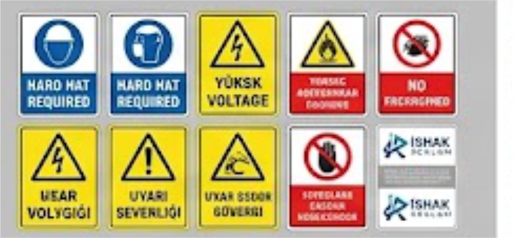 İş Güvenliği Levhaları